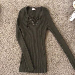Tight fitted long sleeve